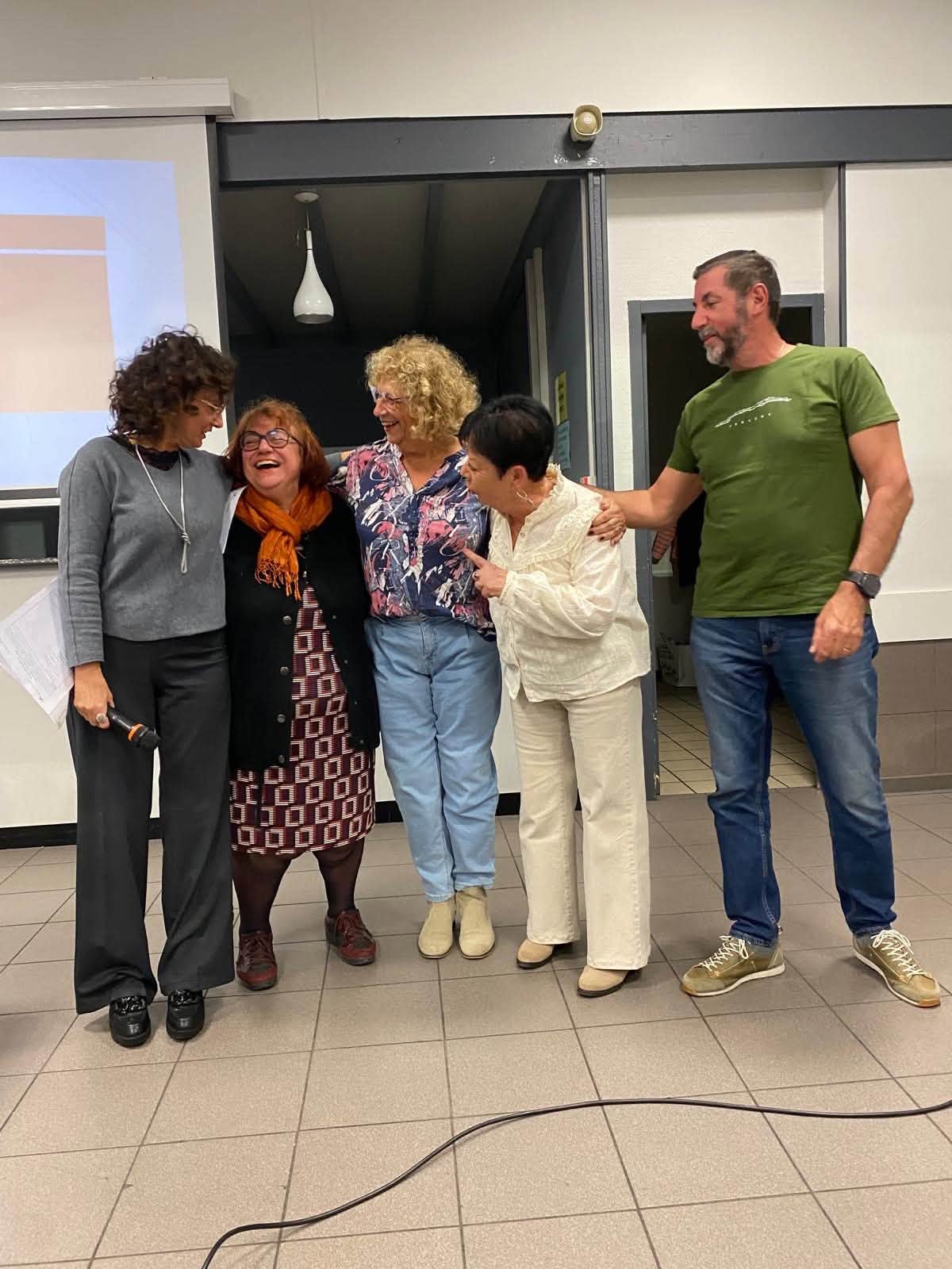 première soirée conviviale du GIS